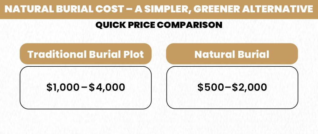 Natural Burial Cost – A Simpler, Greener Alternative