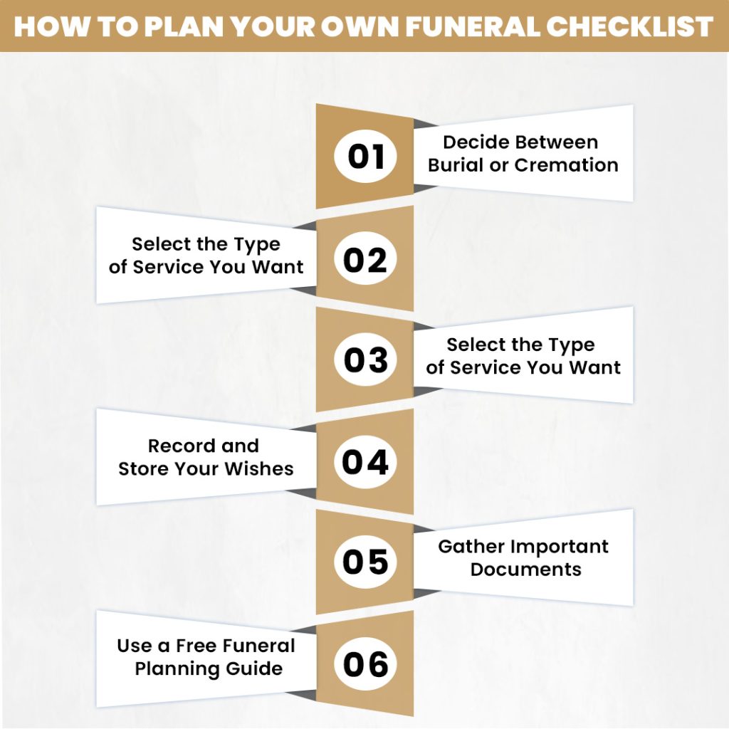How to Plan Your Own Funeral Checklist