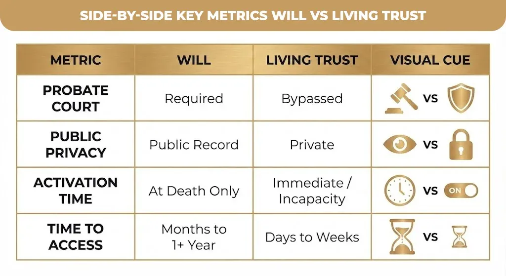 side-by-side-key-metrics-will-vs-living-trust 1